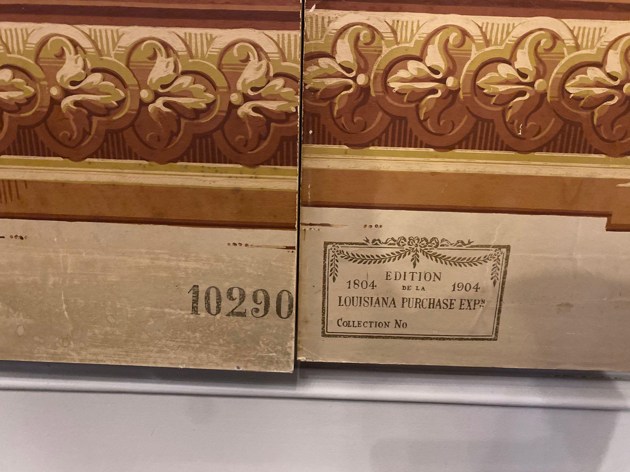 19th Century Set of Four Panels by Fabrique Par J. Zuber Et Cie