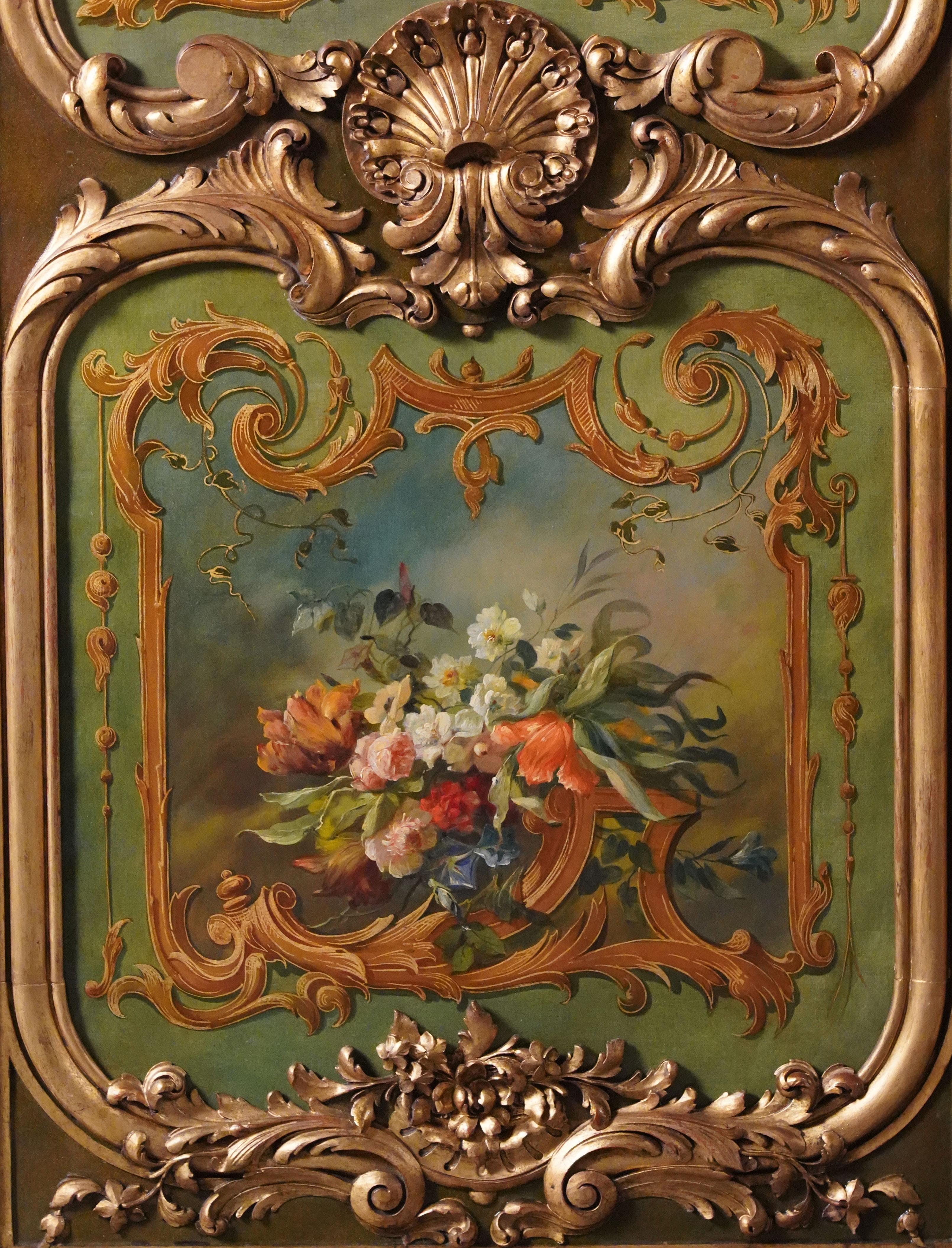 Set of Four Panels decorated with Allegories of art, France, Circa 1865 For Sale 3