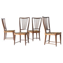 Set of Four Paolo Buffa Dining Chairs