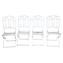 Set of Four Parisian Cafe Chairs
