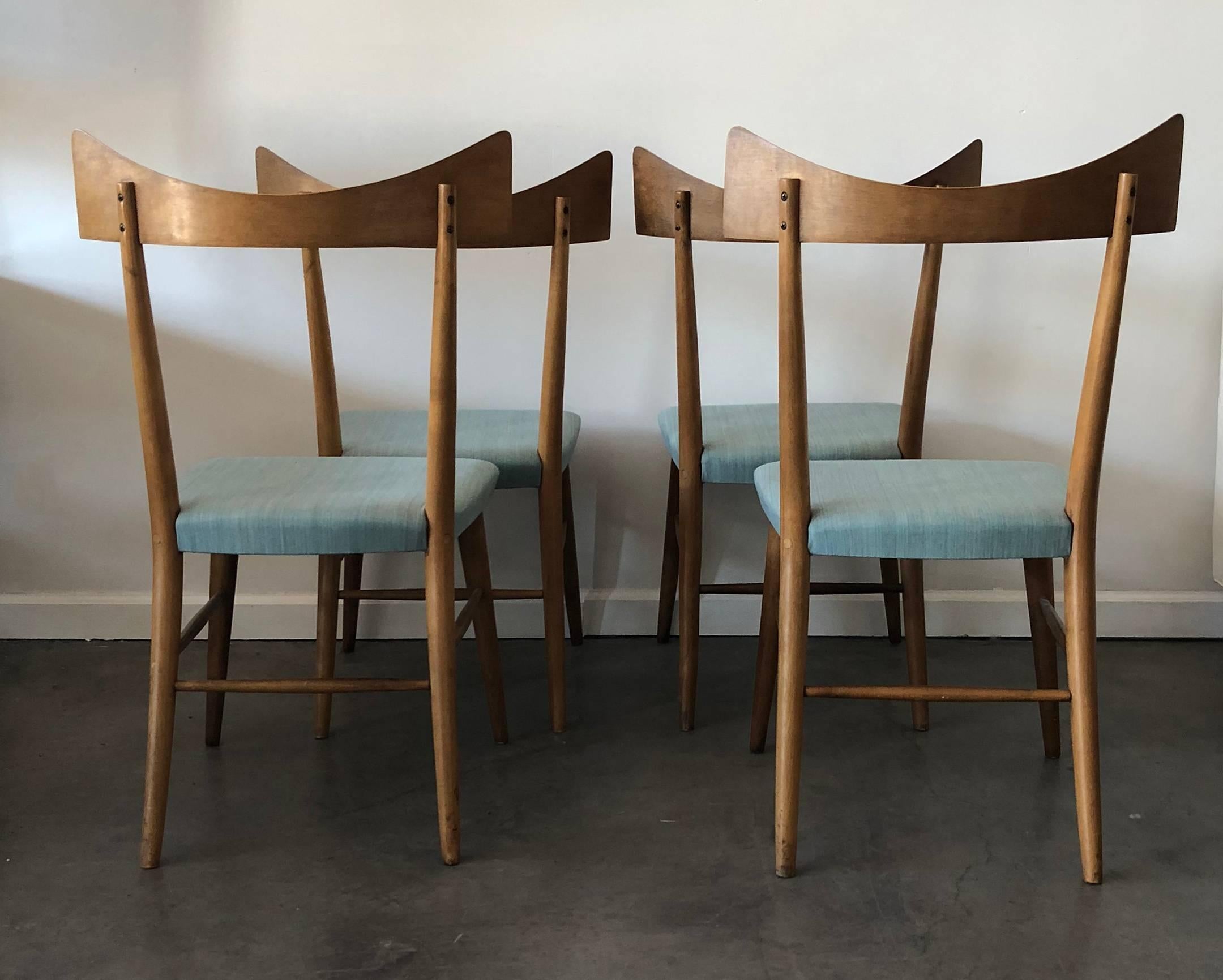 American Set of Four Paul McCobb for Planner Group Dining Chairs