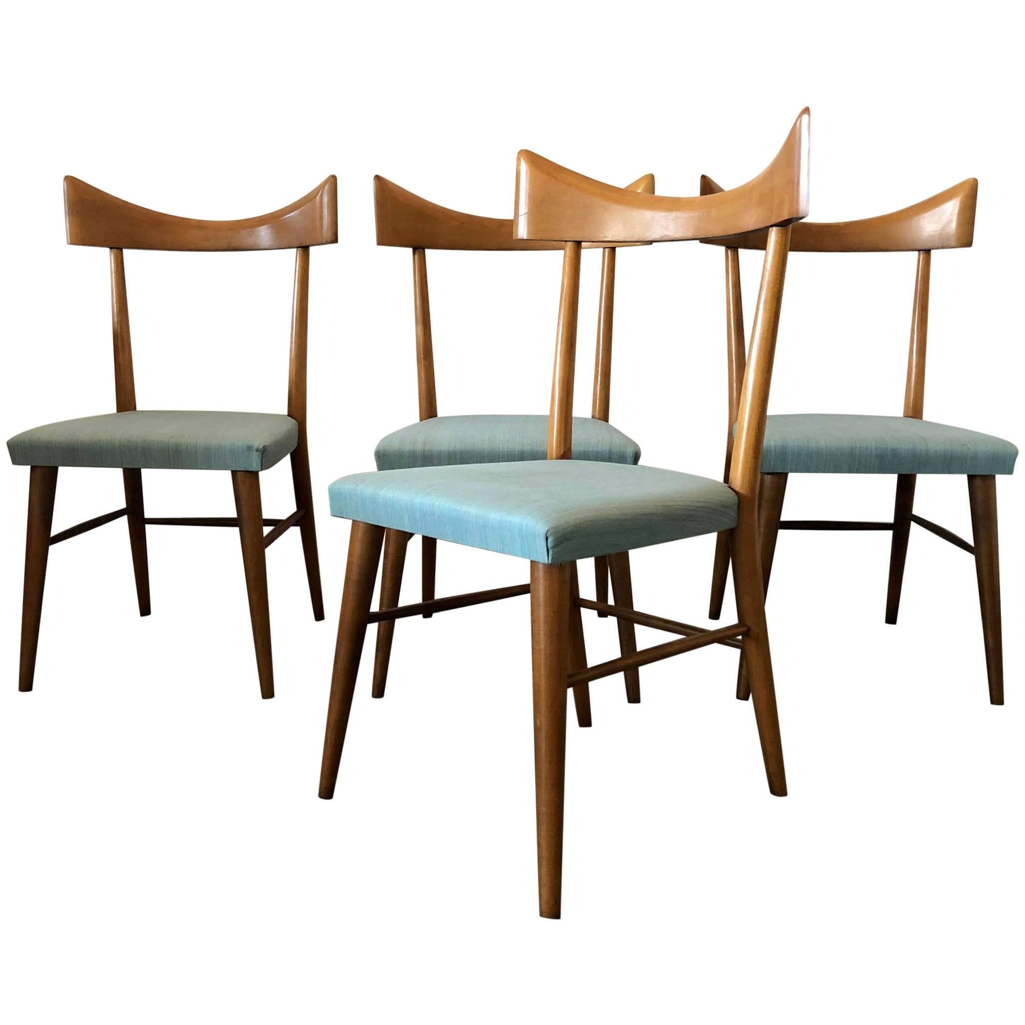 Set of Four Paul McCobb for Planner Group Dining Chairs