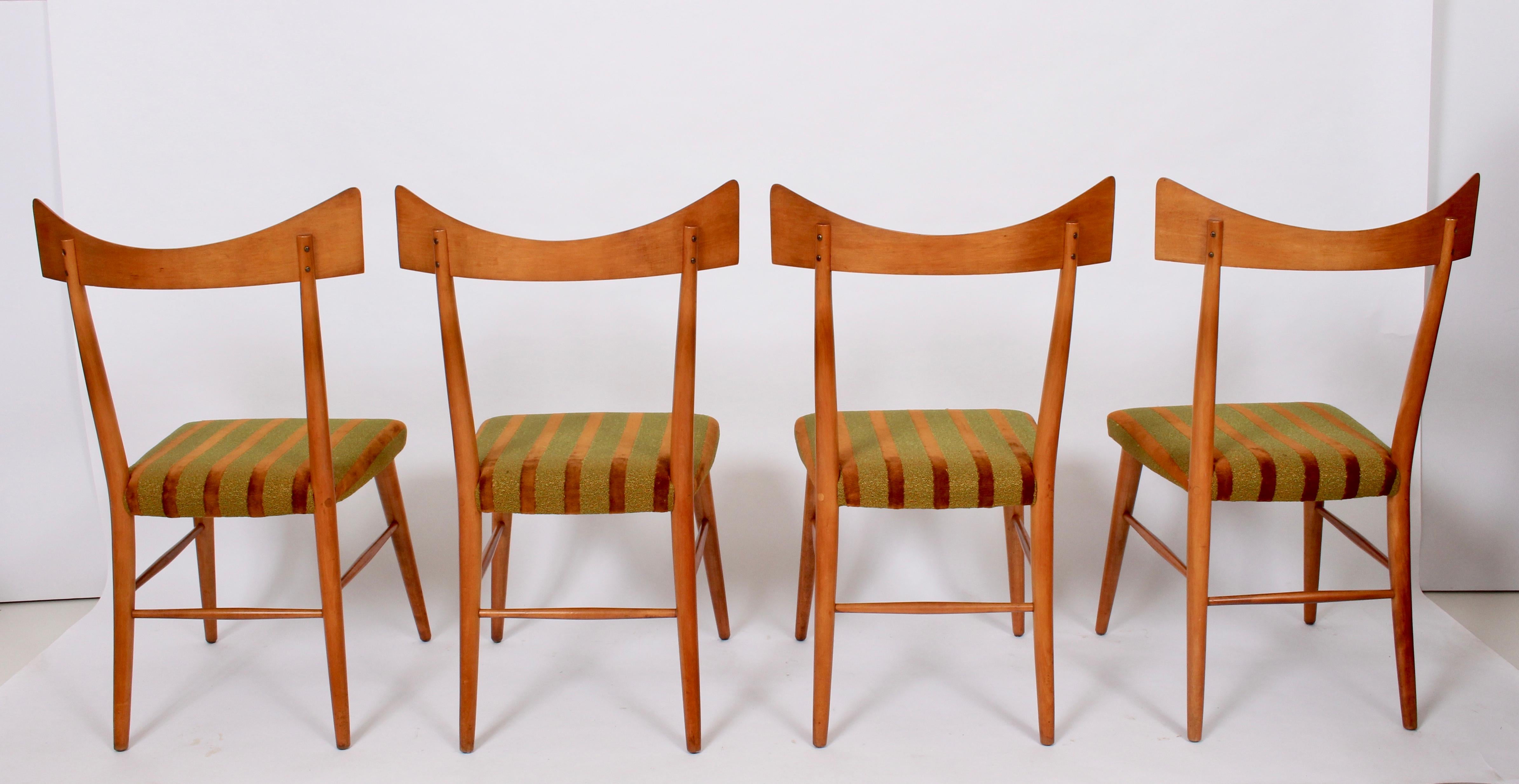 Mid-Century Modern Set of Four Paul McCobb Planner Group Dining Chairs, 1950s