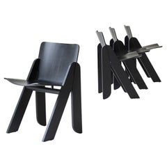 Set of Four ‘Peota’ Dining Chairs by Gigi Sabadin for Stilwood, Italy, 1970s