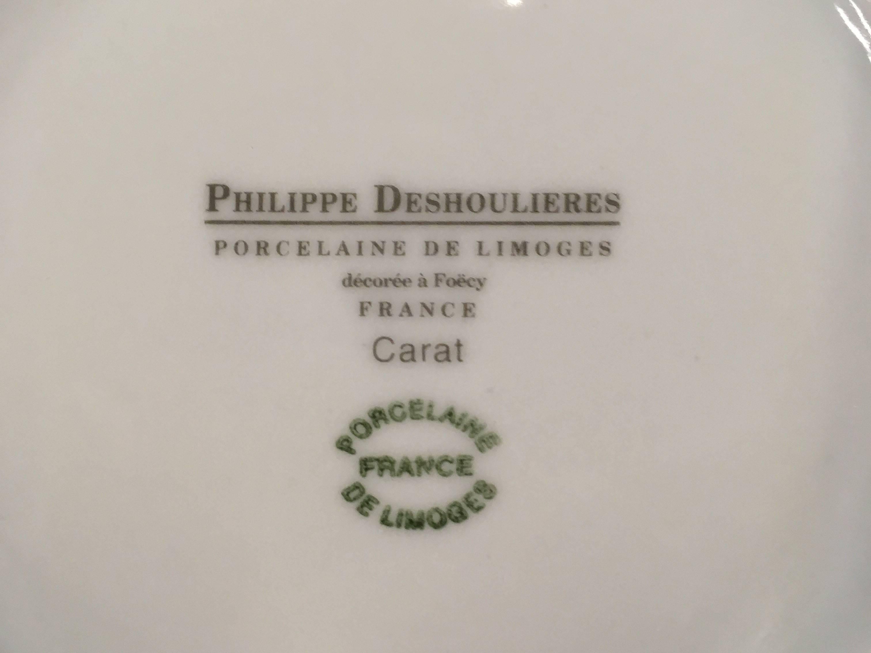 Set of Four Philippe Deshoulieres 