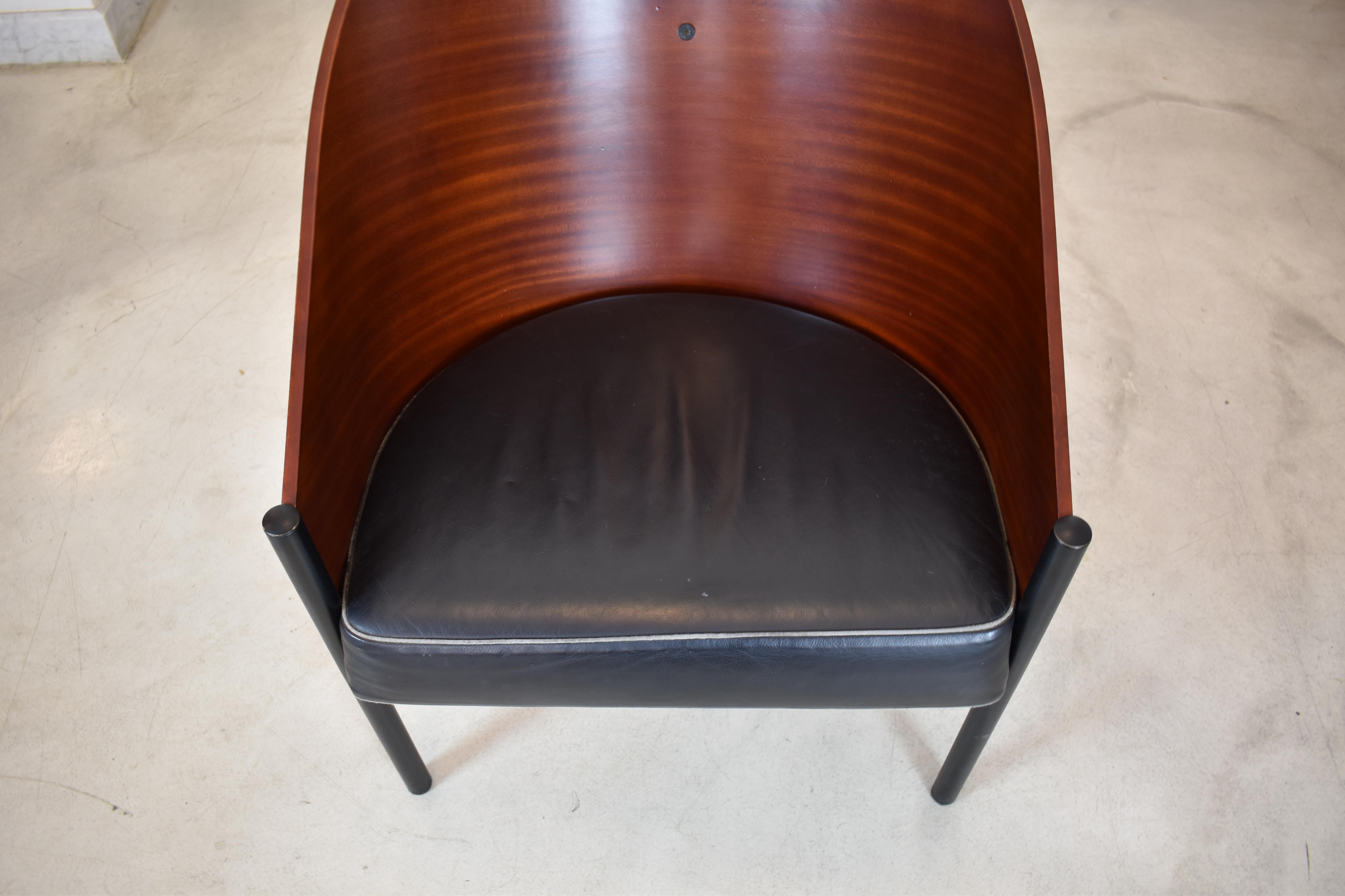Italian Set of Two Philippe Starck Armchairs, 1st Ed., Pratfall for Driade, Italy, 1984 For Sale