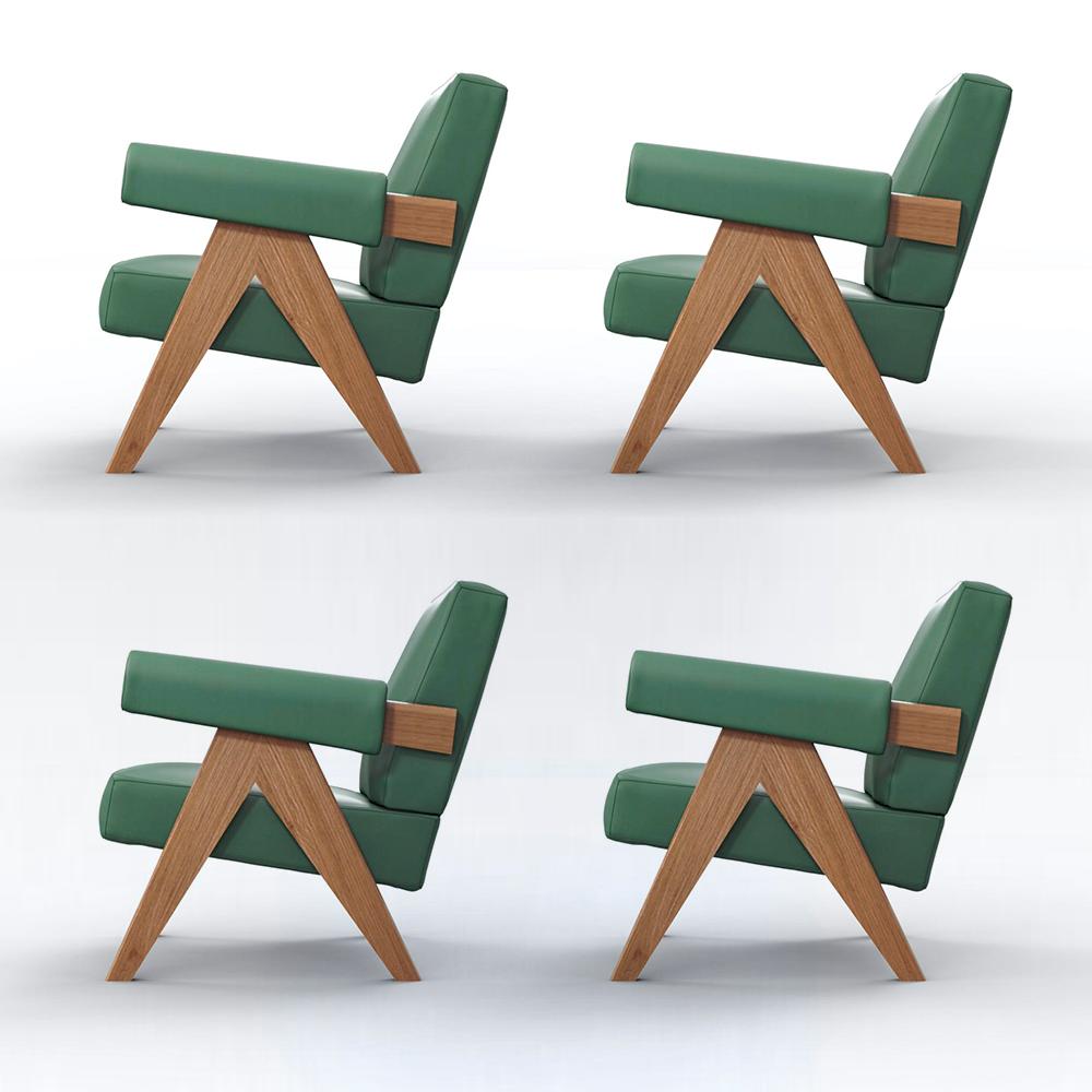 Armchairdesigned by Pierre Jeanneret circa 1950 , relaunched in 2019.
Manufactured by Cassina in Italy.

Included in UNESCO’s 2016 Cultural Heritage list, the extraordinary architecture of Le Corbusier’s Capitol Complex, designed by Chandigarh in