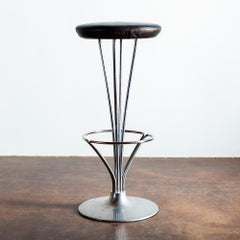 Set of Four Piet Hein Bar Stools, Denmark, 1960s