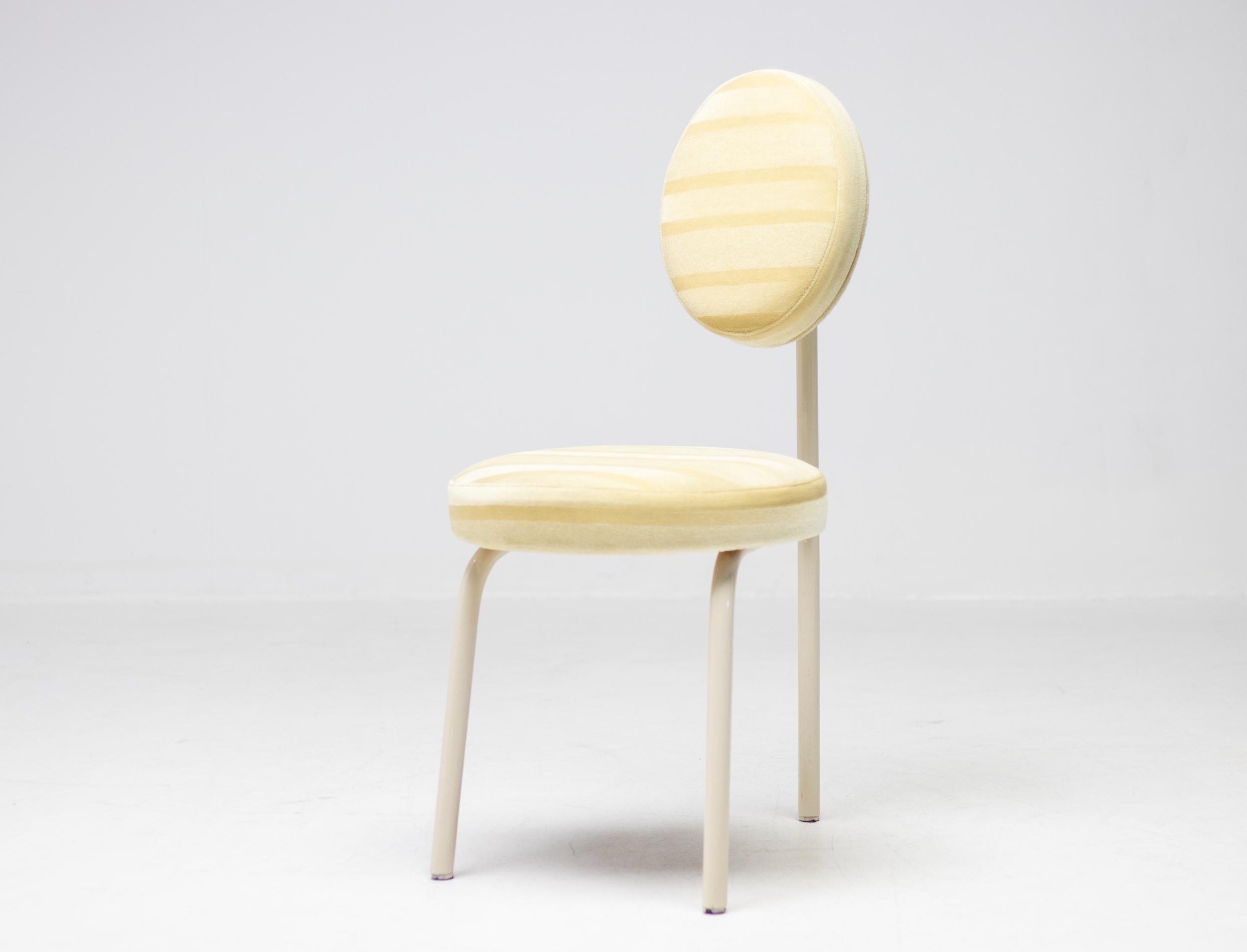 Acier Ensemble de quatre chaises de salle à manger « Castagne » de Piet Hein Eek en vente