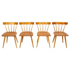 Ensemble de quatre chaises de groupe Planner de Paul McCobb
