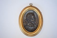 Set of Four Portrait Relief Plaques of Roman Emperors