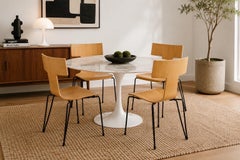 Set of Four Post-Modern "Anziano" Dining Chairs by John Hutton for Donghia