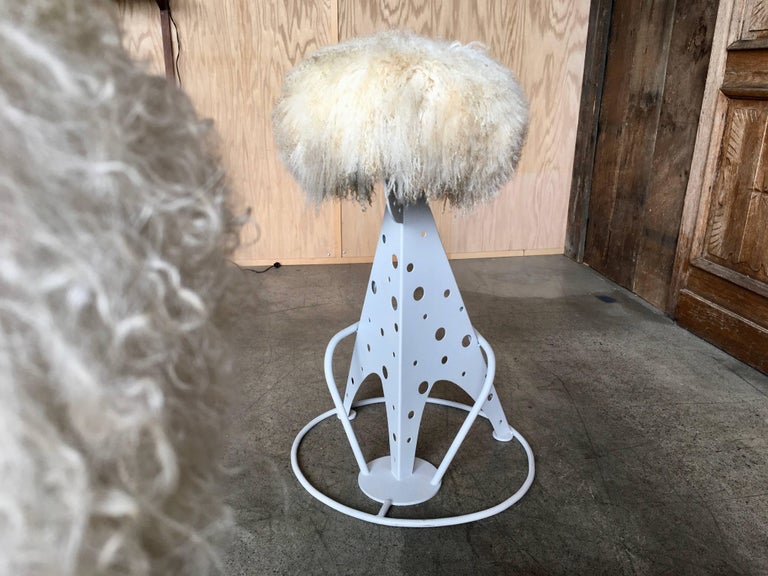 Set of Four Post Modern Bar Stools For Sale at 1stDibs