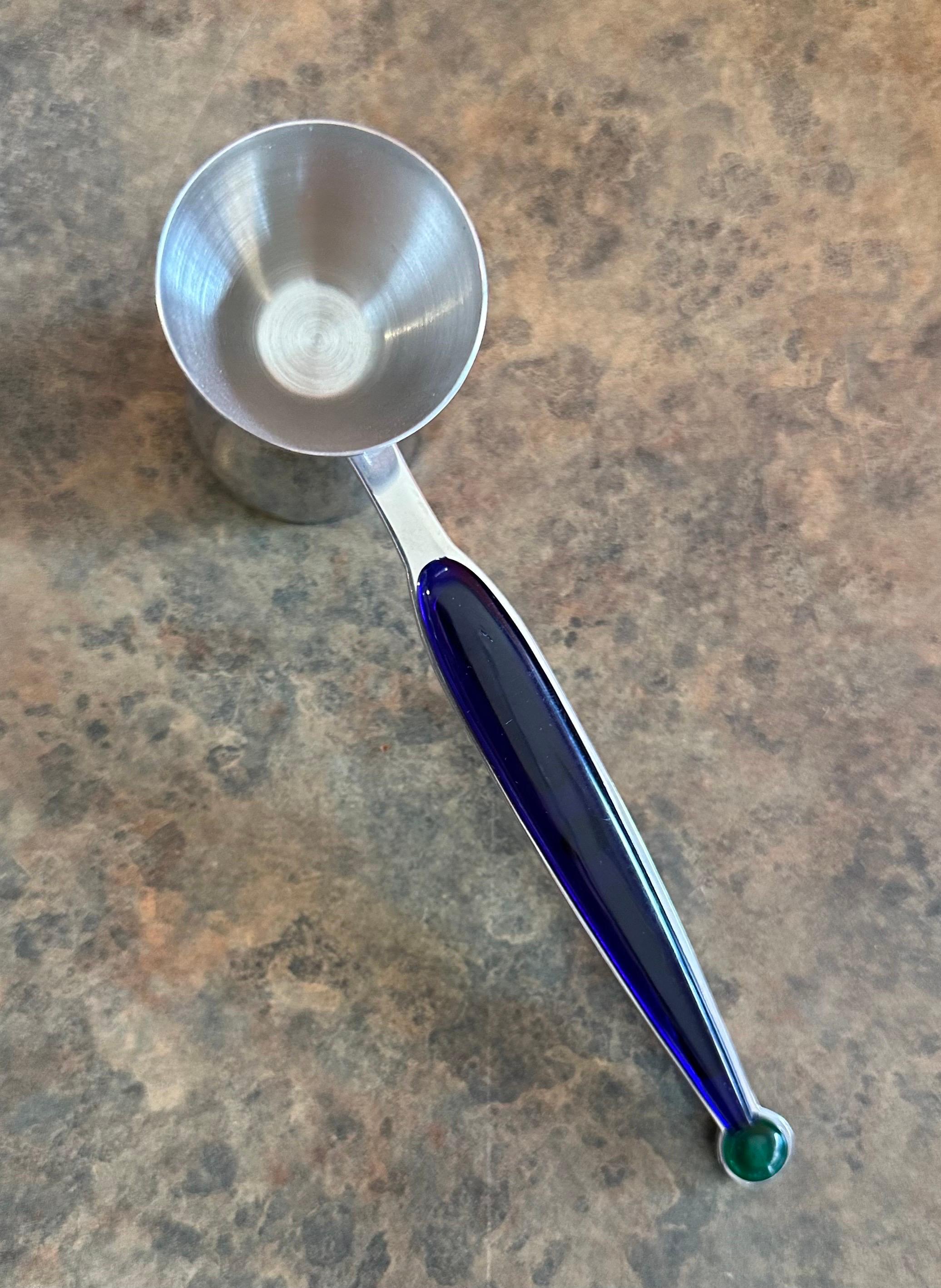 20th Century Set of Four Post-Modern Stainless Steel Barware Tools For Sale