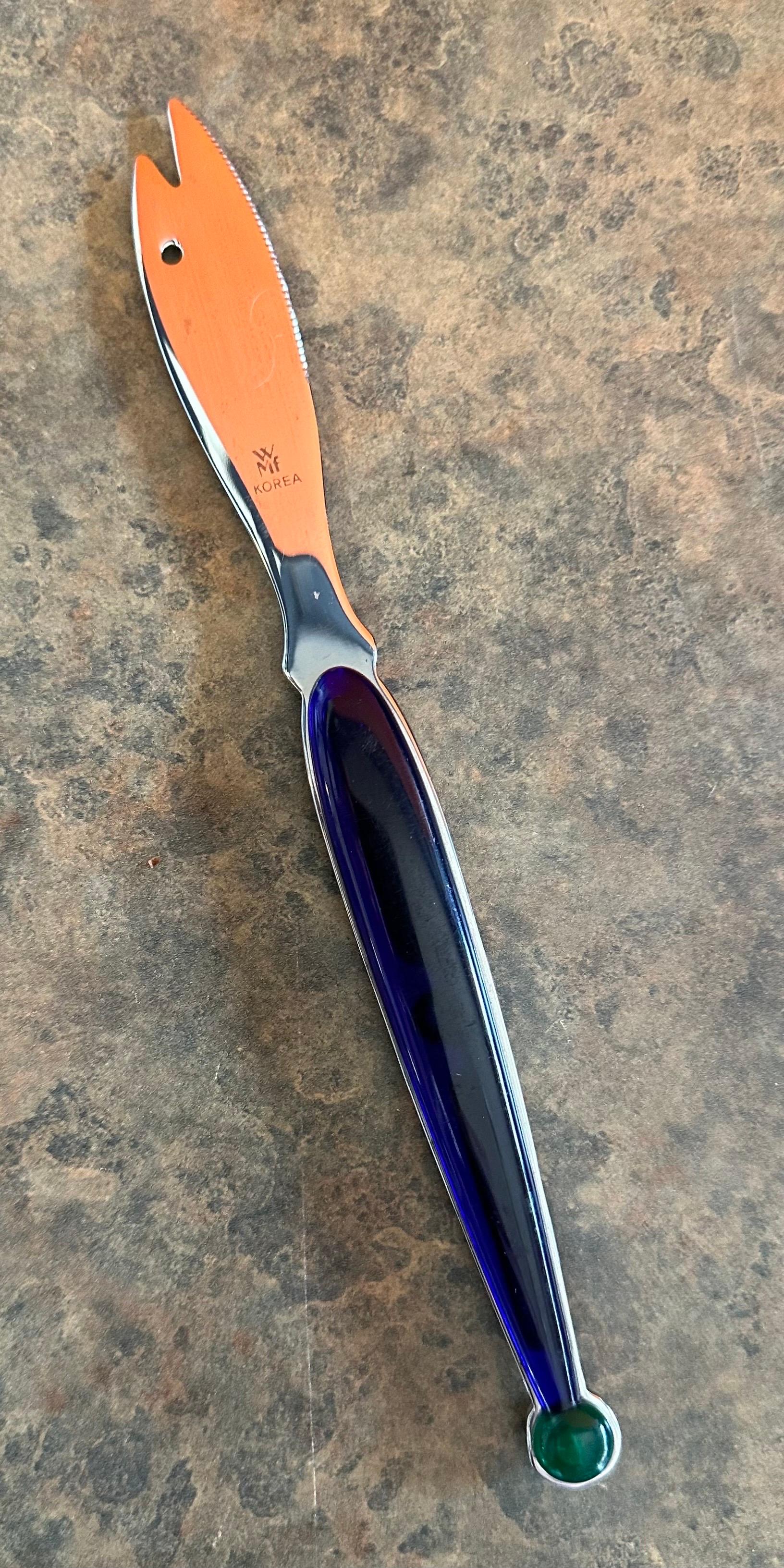 Set of Four Post-Modern Stainless Steel Barware Tools For Sale 4