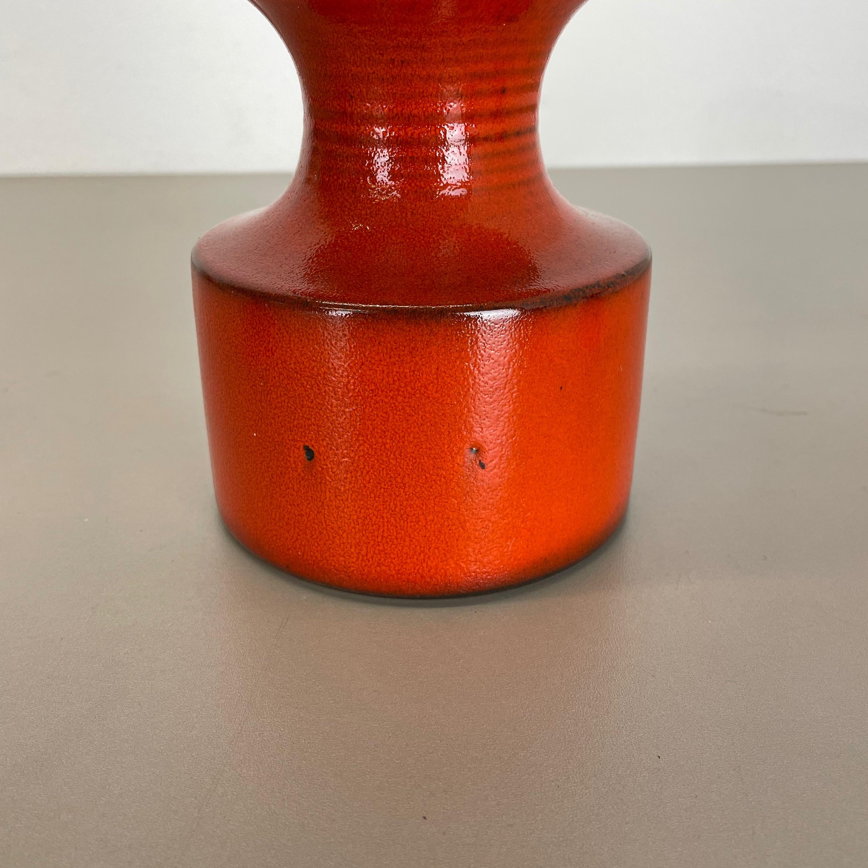 Set of Four Pottery Candleholder by Cari Zalloni for Steuler, Germany, 1970s For Sale 12