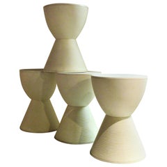 Set of Four Prince Aha Stools by Philippe Starck for Kartell, Italy, 1999