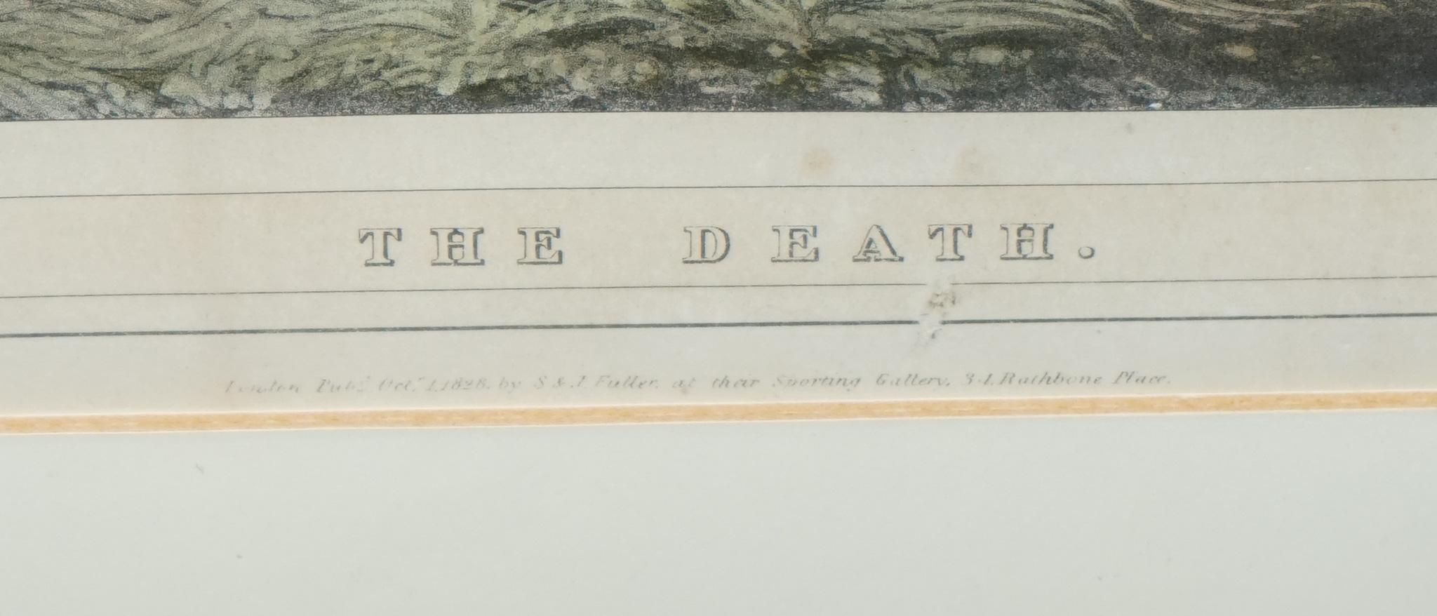 Ensemble de FOUR PRINTS BURR WALNUT FRAMES À LA MANNER DE HENRY THOMAS ALKEN en vente 6