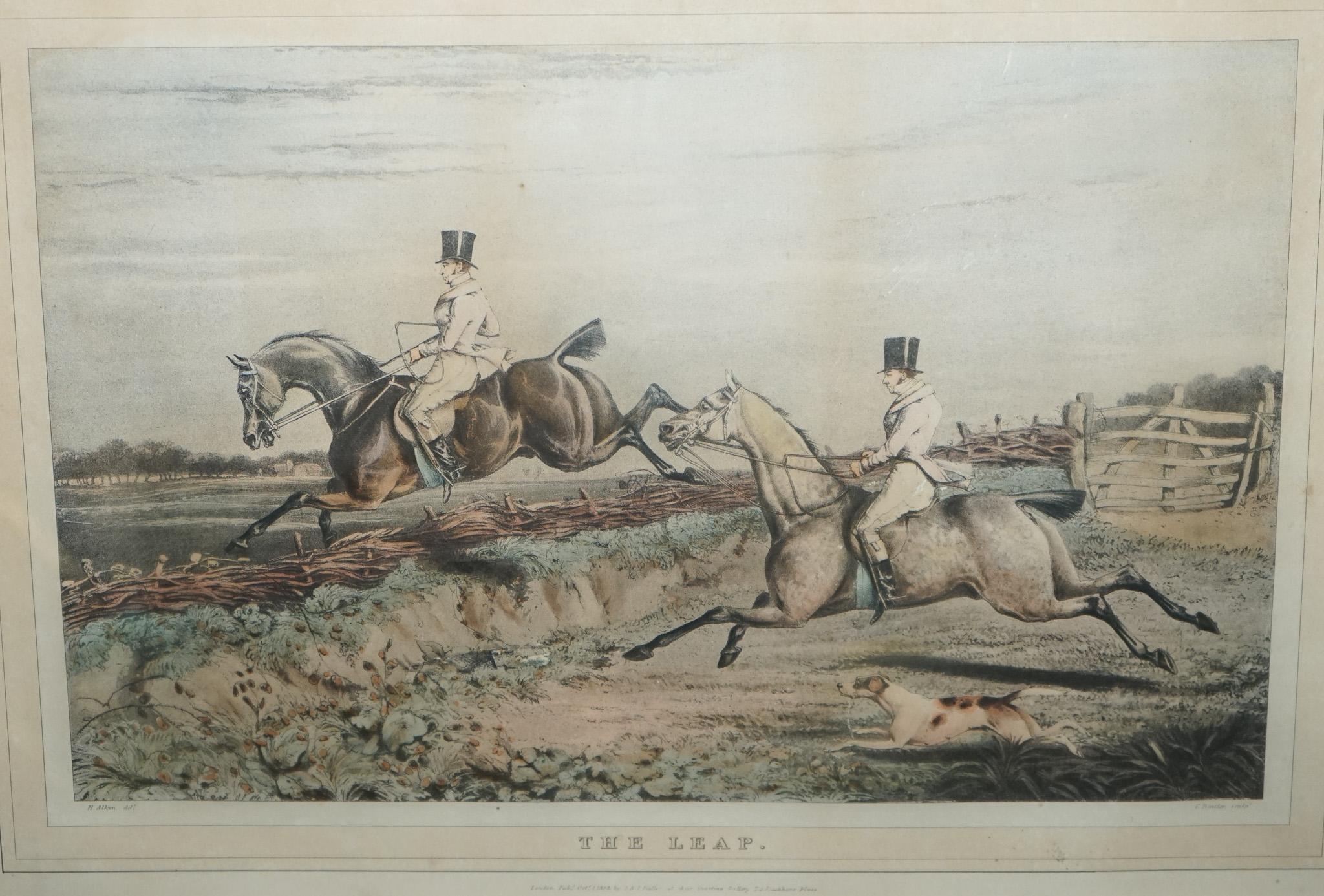 Noyer Ensemble de FOUR PRINTS BURR WALNUT FRAMES À LA MANNER DE HENRY THOMAS ALKEN en vente