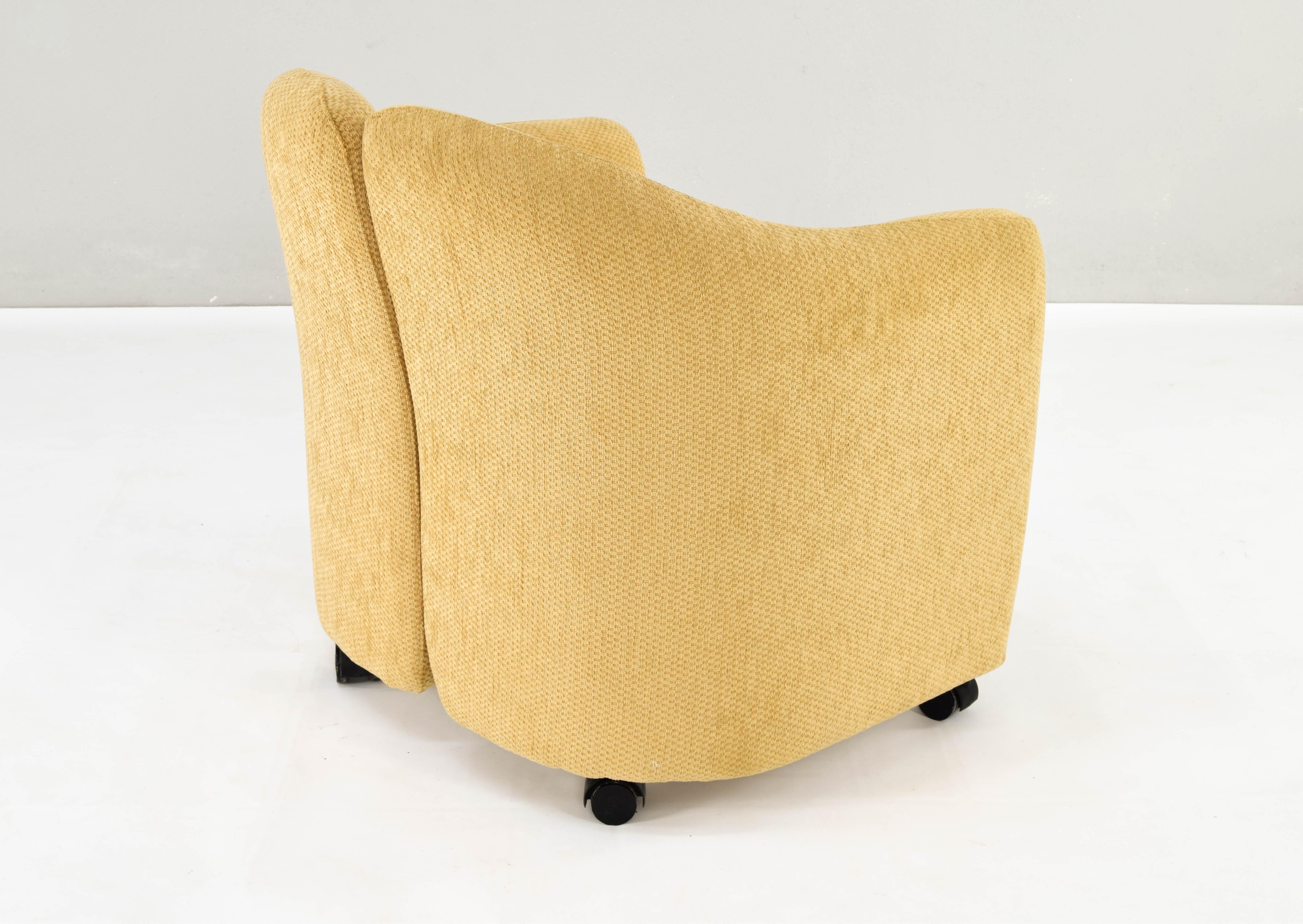 Set of Four PS 142 Eugenio Gerli Mid-Century Modern Chair for Tecno 3