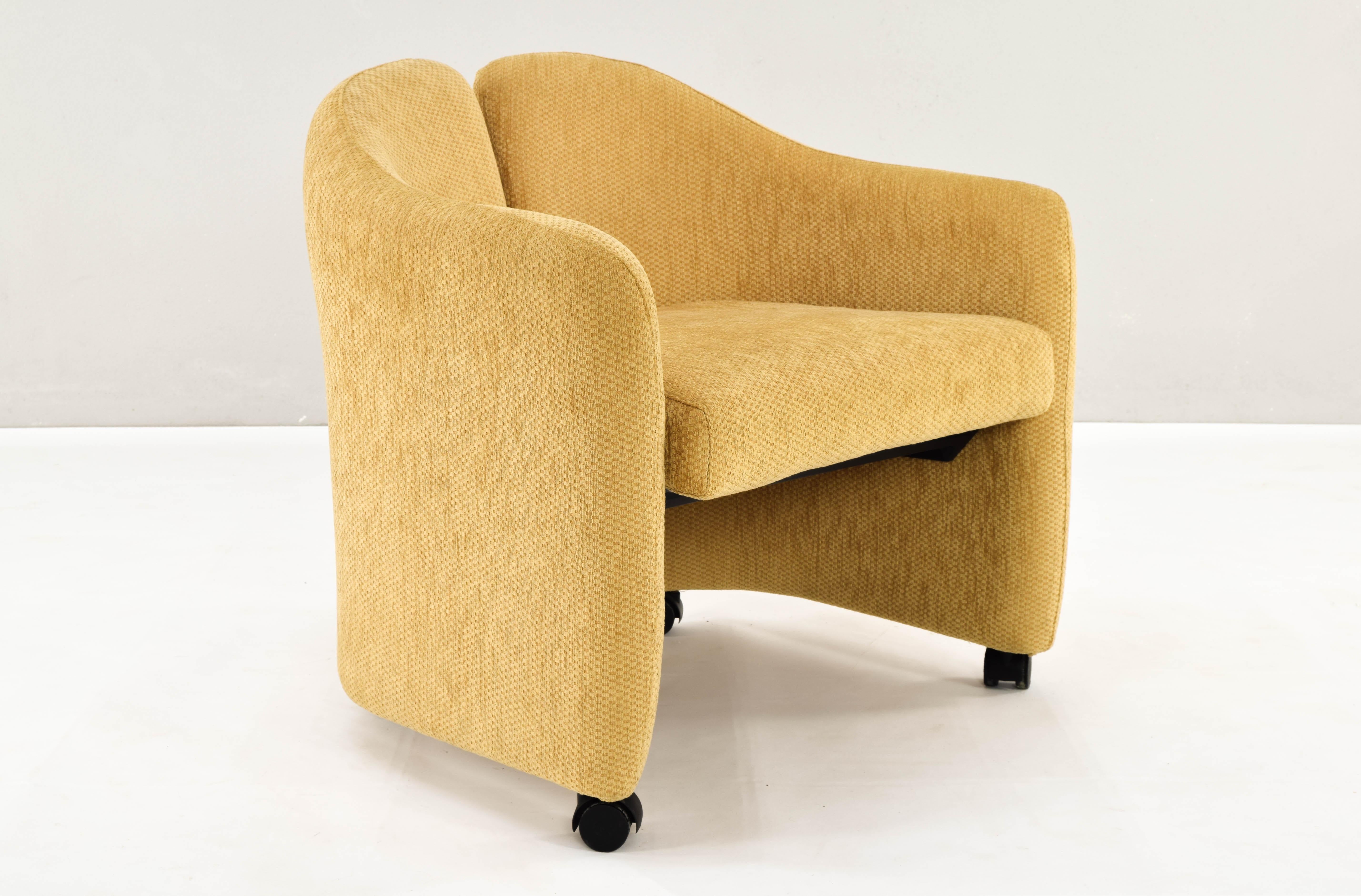 Set of Four PS 142 Eugenio Gerli Mid-Century Modern Chair for Tecno 6
