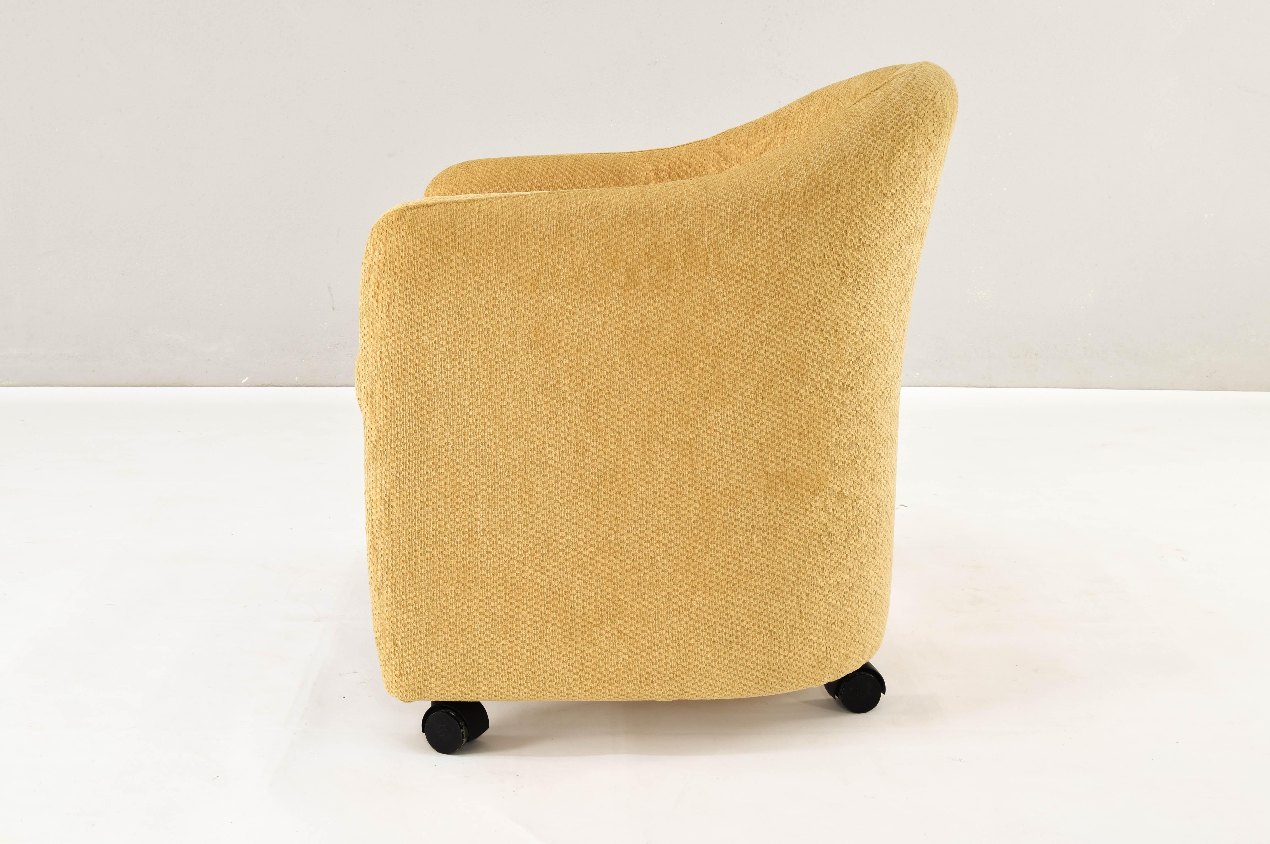 Set of Four PS 142 Eugenio Gerli Mid-Century Modern Chair for Tecno 1