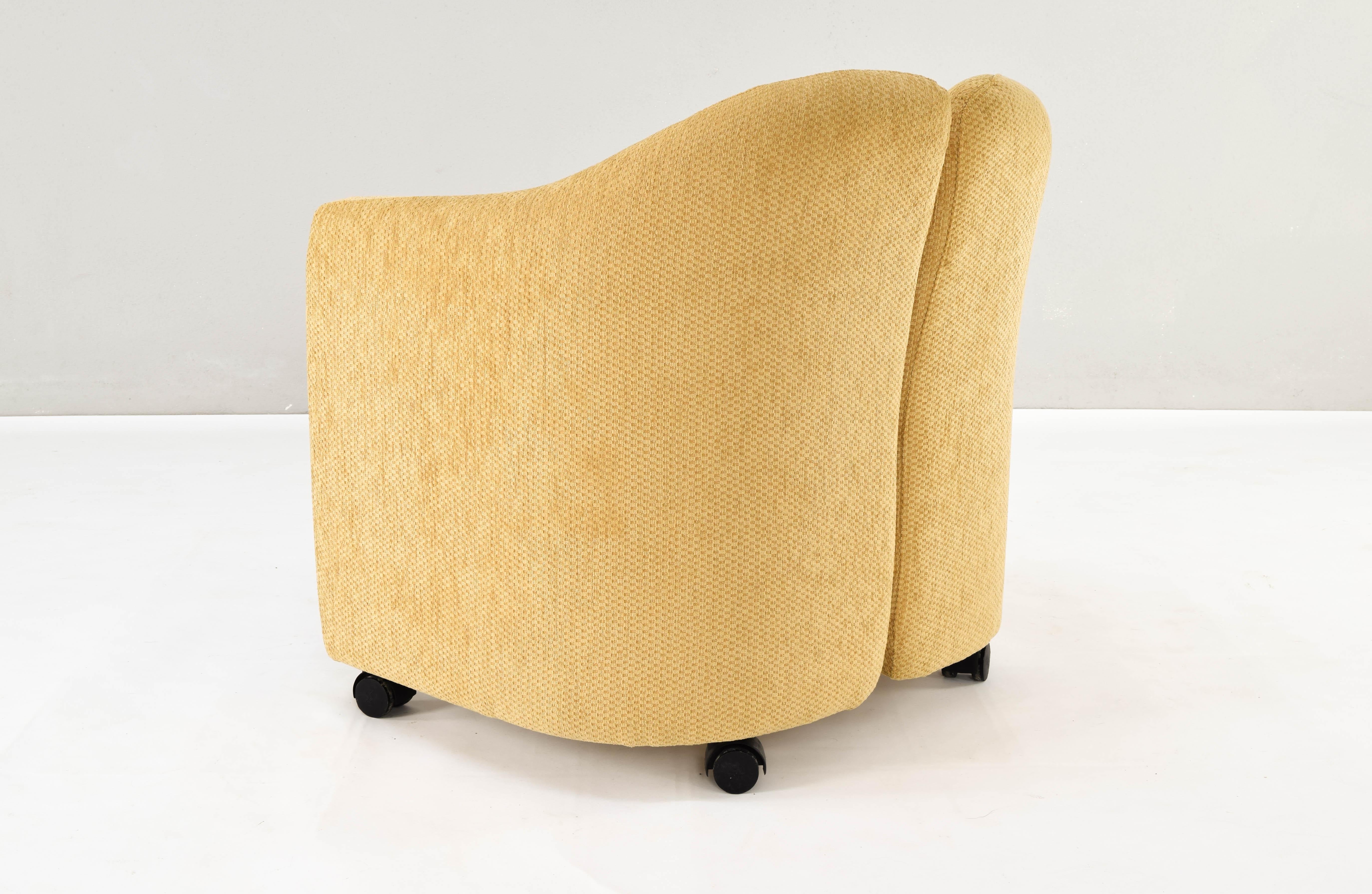 Set of Four PS 142 Eugenio Gerli Mid-Century Modern Chair for Tecno 2
