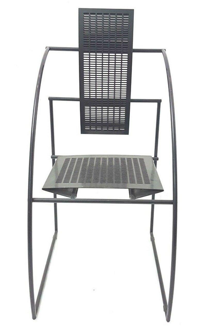 Set aus vier „Quinta“-Stühlen, entworfen von Mario Botta für Alias, 1985 im Zustand „Gut“ im Angebot in taranto, IT
