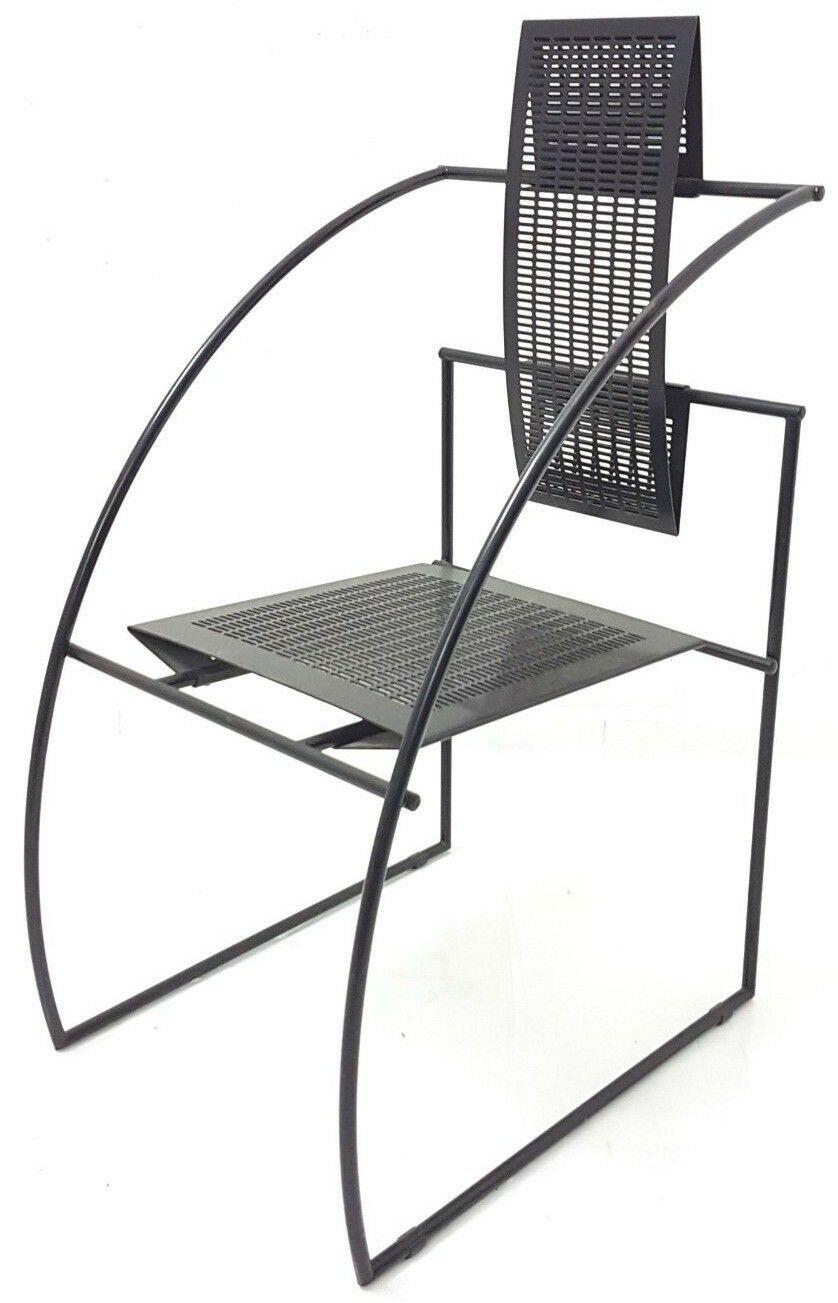 Set aus vier „Quinta“-Stühlen, entworfen von Mario Botta für Alias, 1985 (Ende des 20. Jahrhunderts) im Angebot