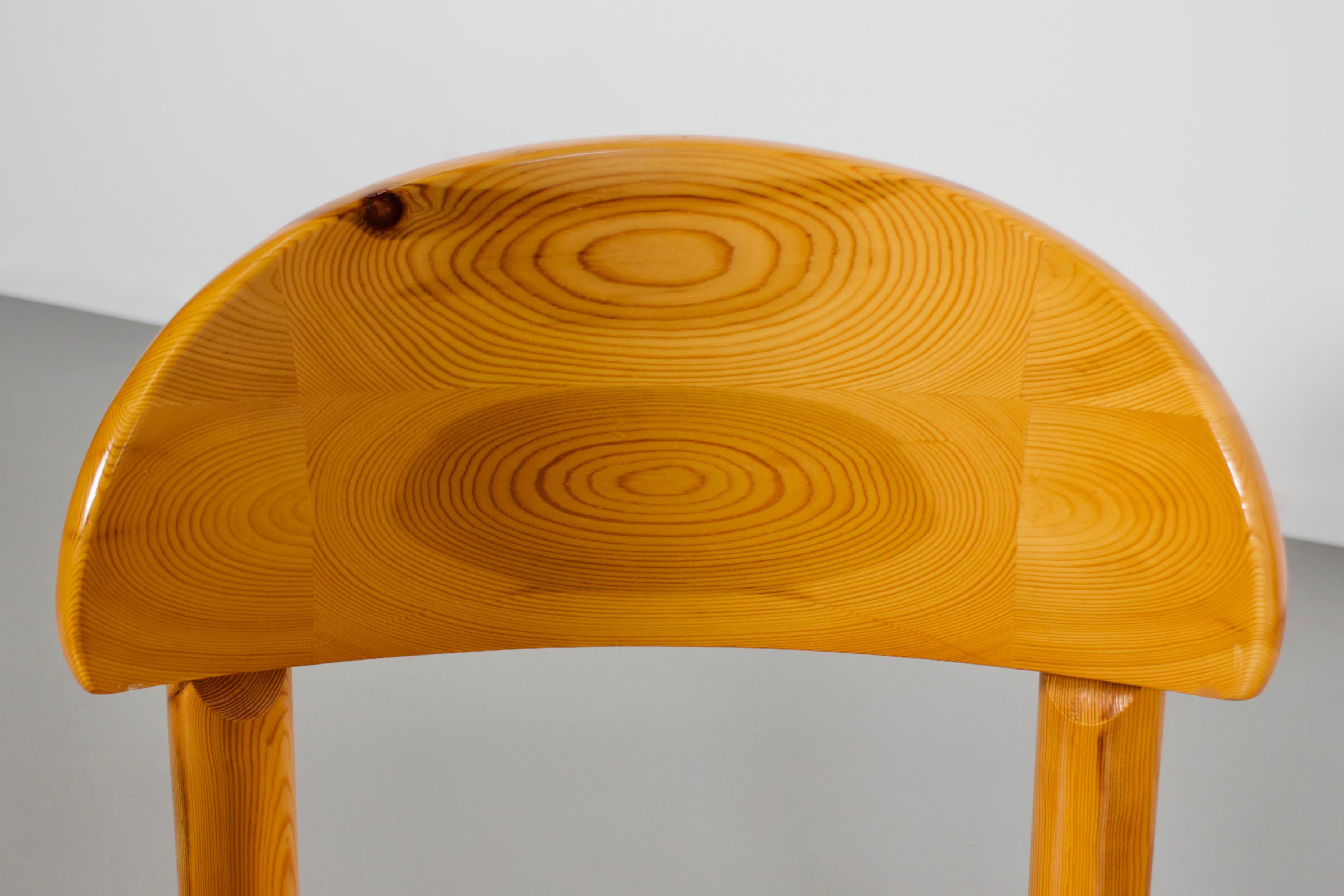 solid pine dining chairs