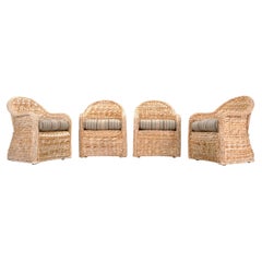 Set di quattro poltrone da pranzo Joshua Tree in stile Ralph Lauren