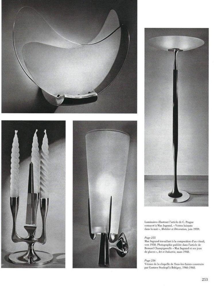 Satz von vier seltenen Wandleuchtern von Max Ingrand für Fontana Arte, Italien, 1959. 7