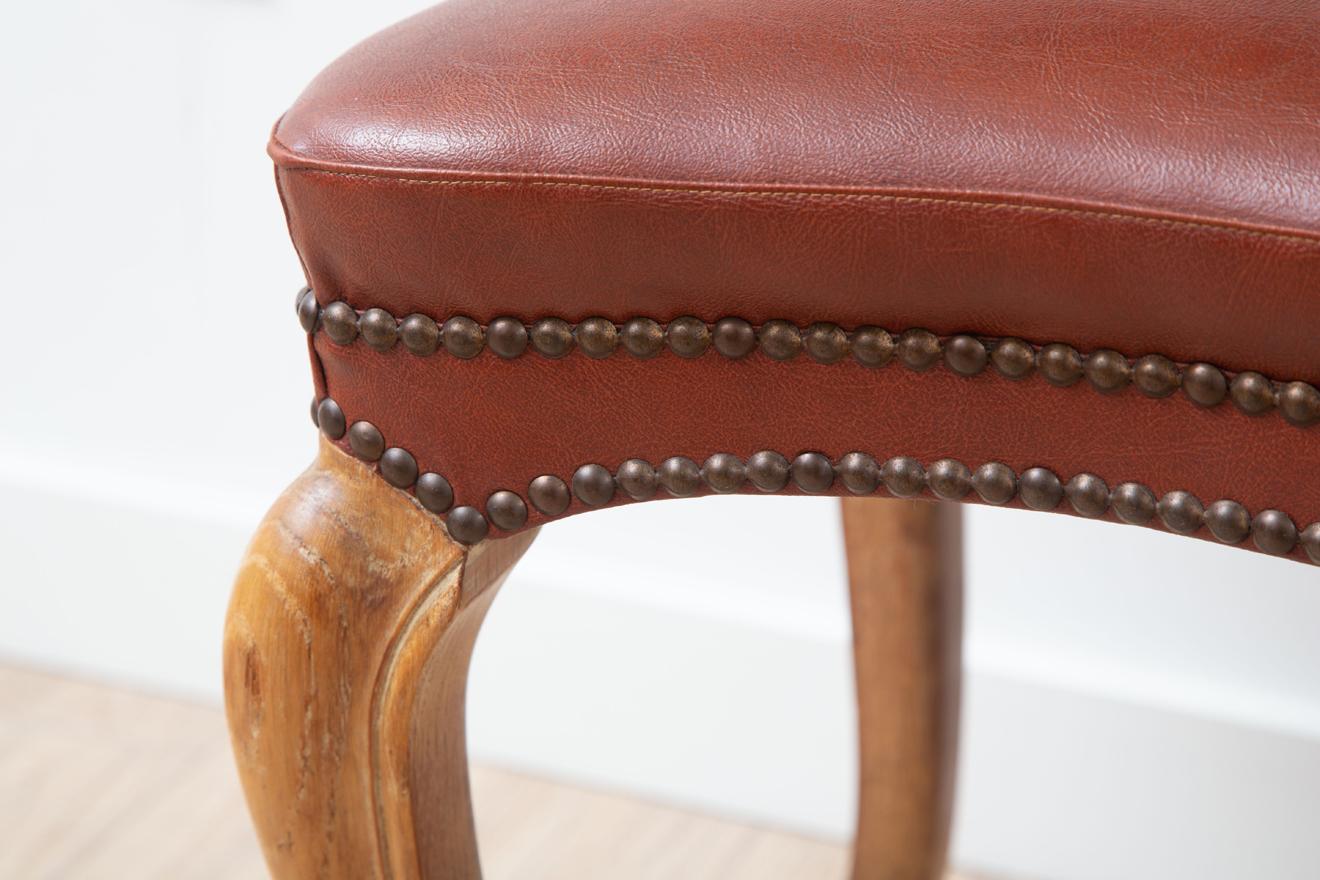 Set of Four Regence Style Stackable Stools, Maison Jansen style France, 1940s In Excellent Condition For Sale In Miami, FL