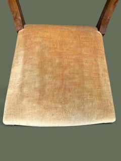 Set of Four Regency Style Klismos Dining Chairs, Mahogany, 1950s