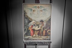 Set of Four Religious Sunday School Printed Cards