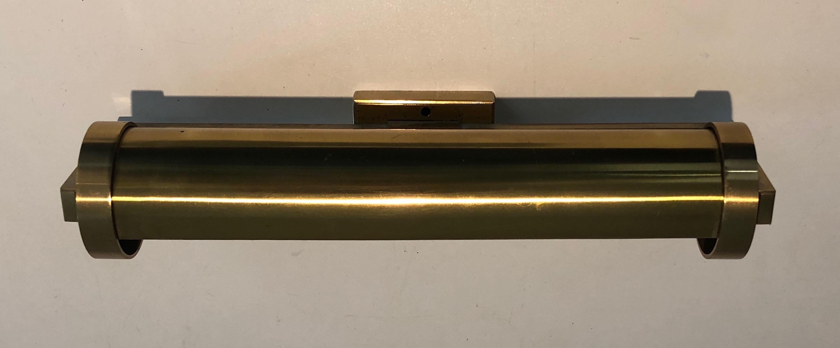 Set of Four Removable Brass Wall Sconces in the Style of Maison Perzel 1