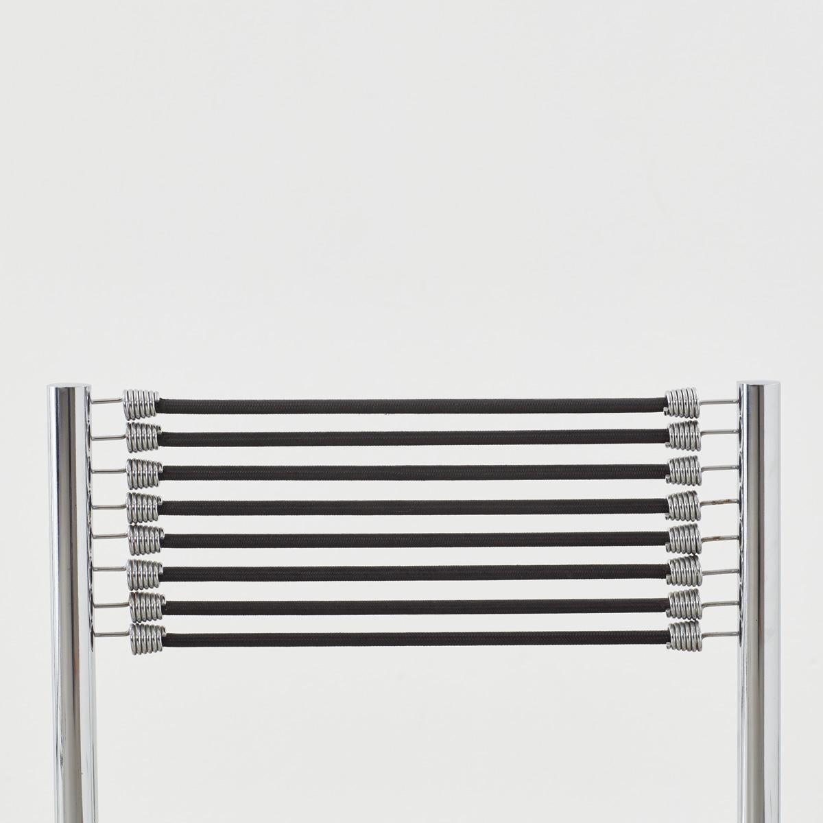 Set of four René Herbst Sandows chairs Herbst studio, France, 1927 5