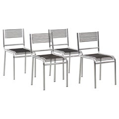 Set of four René Herbst Sandows chairs Herbst studio, France, 1927