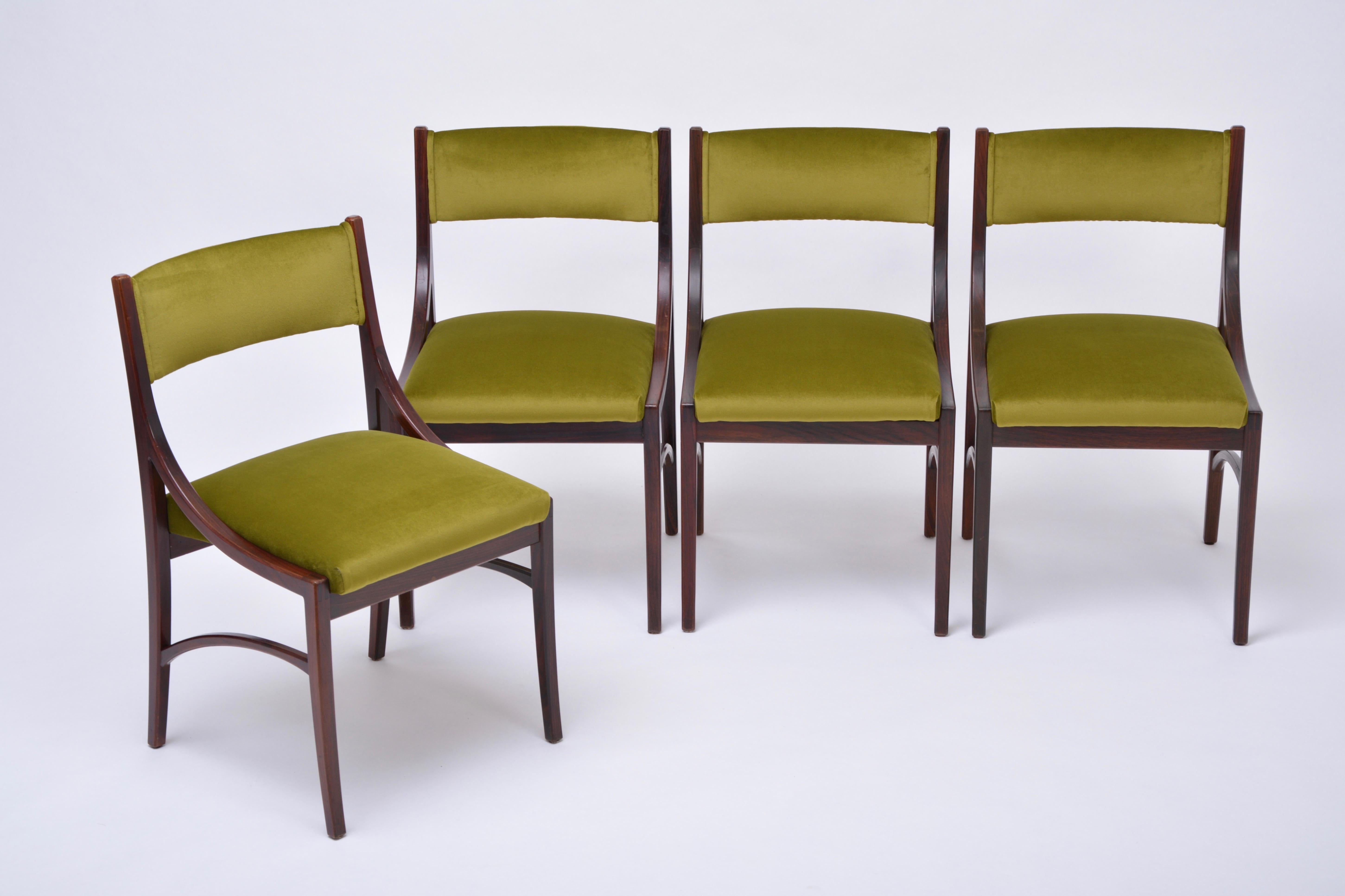 modern green dining chairs