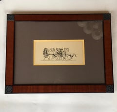 Set of Four Roman Etchings