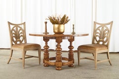 Set of Four Rose Tarlow Melrose House Painted Dining Chairs