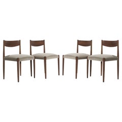Set aus vier Esszimmerstühlen aus Palisanderholz von Harry Stergaard, 1960er Jahre