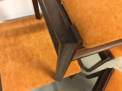 Set of Four Dining Chairs, Domino by Stildomus, Italy, 1960s