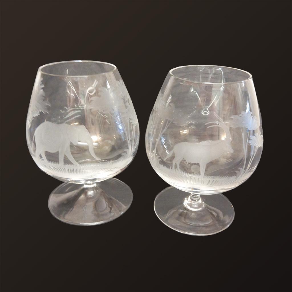 Set of Four Rowland Ward Brandy Snifters For Sale at 1stDibs