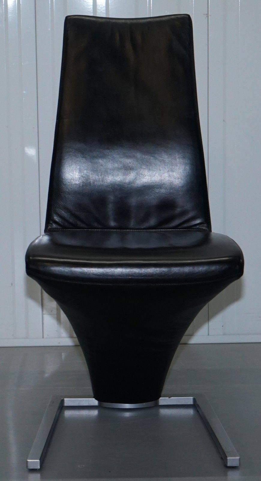 We are delighted to offer for sale this lovely set of four handmade in Germany Rolf Benz 7800 dining chairs RRP £1955 per chair so £7820 in total

Widely considered as one of the most comfortable dining chairs of all time, the Rolf Benz 7800 chair