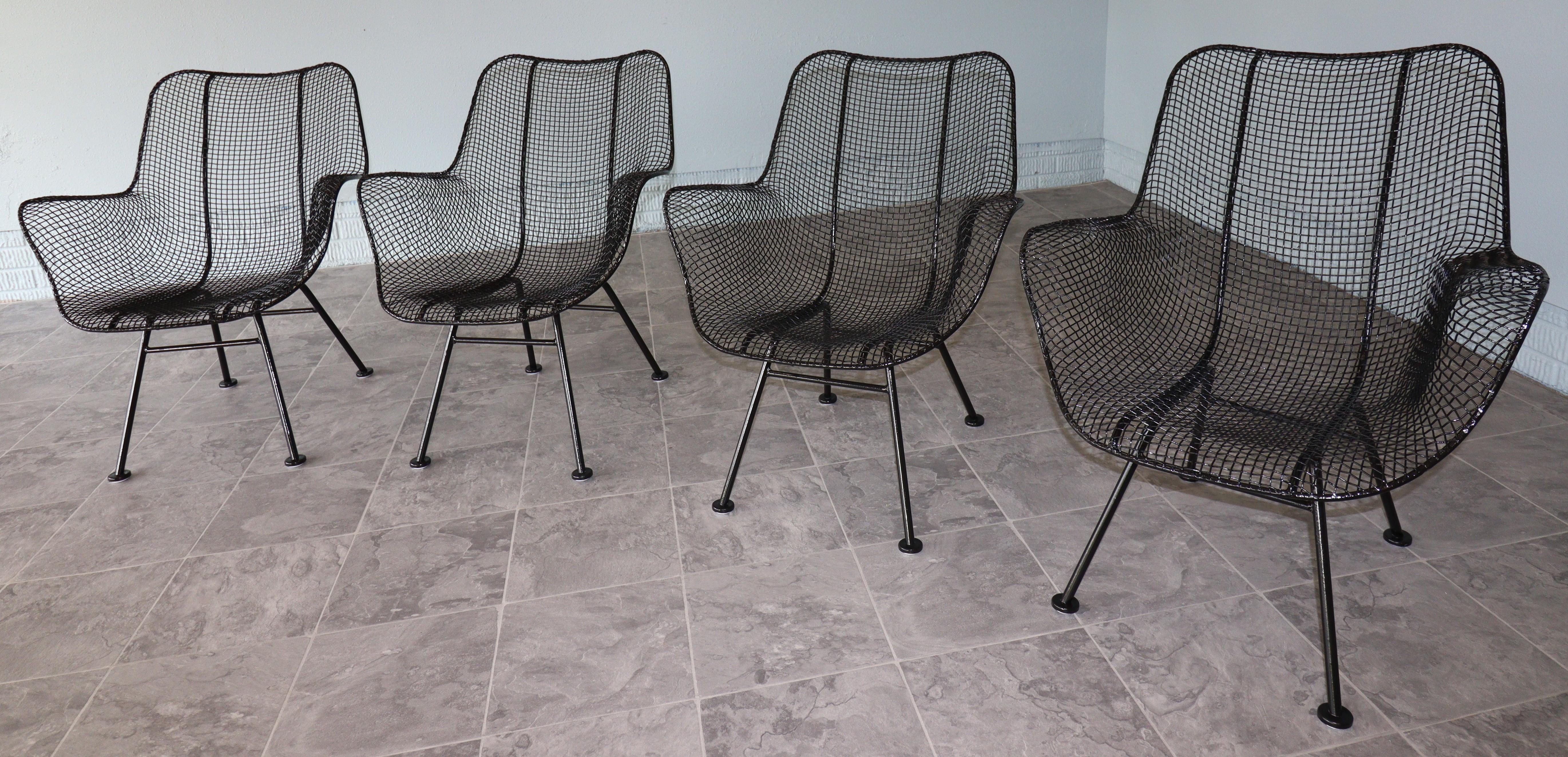 Set of Four Russell Woodard “Sculptura” Lounge Chairs im Zustand „Gut“ im Angebot in Omaha, NE