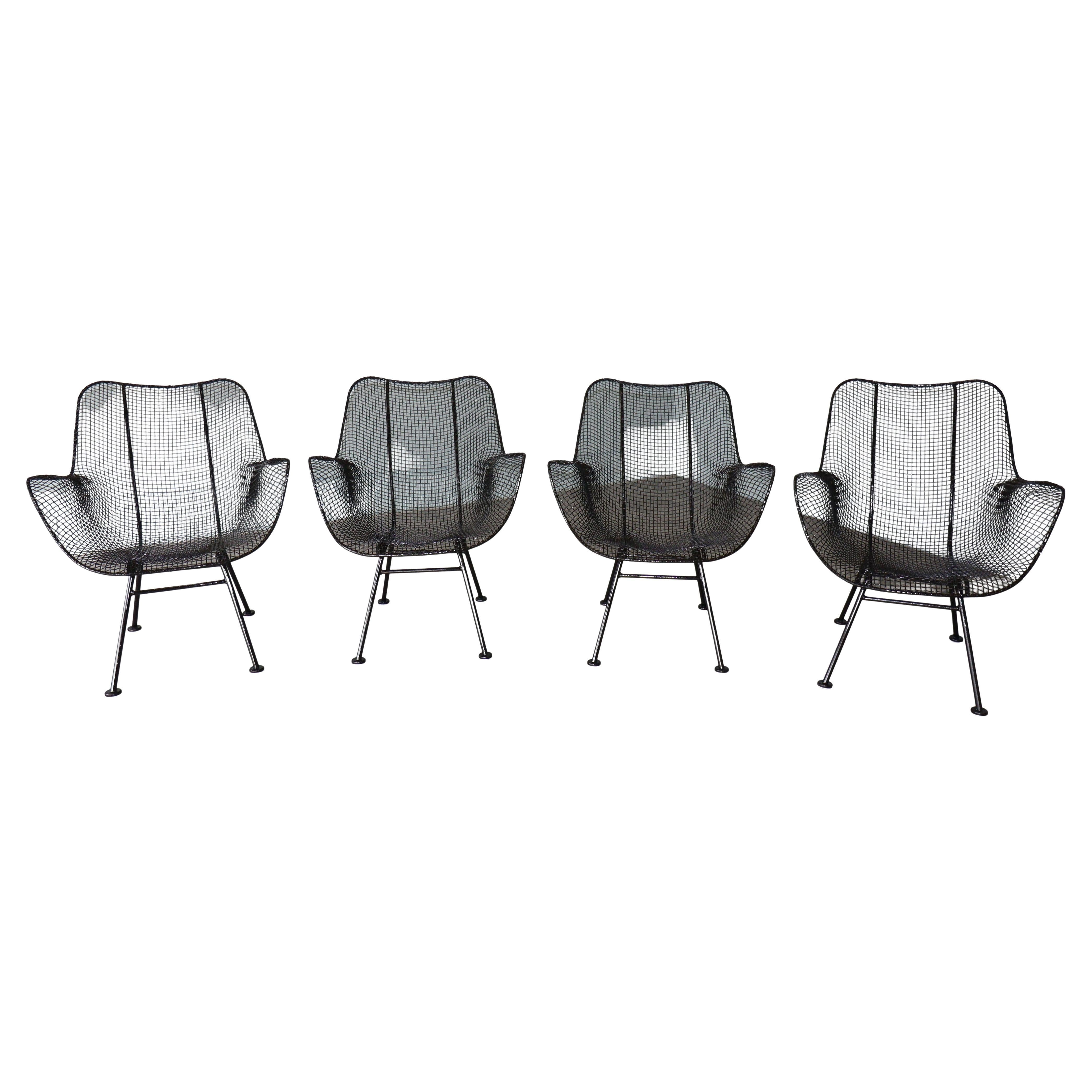 Set of Four Russell Woodard “Sculptura” Lounge Chairs – Pristine Condition, 1956 For Sale