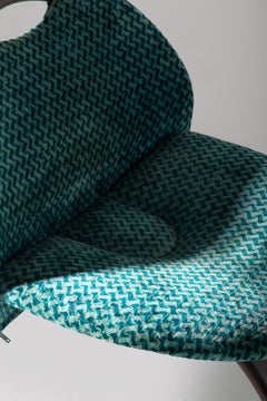 Juego de cuatro sillas "Sail" de Giovanni Offredi para Saporiti