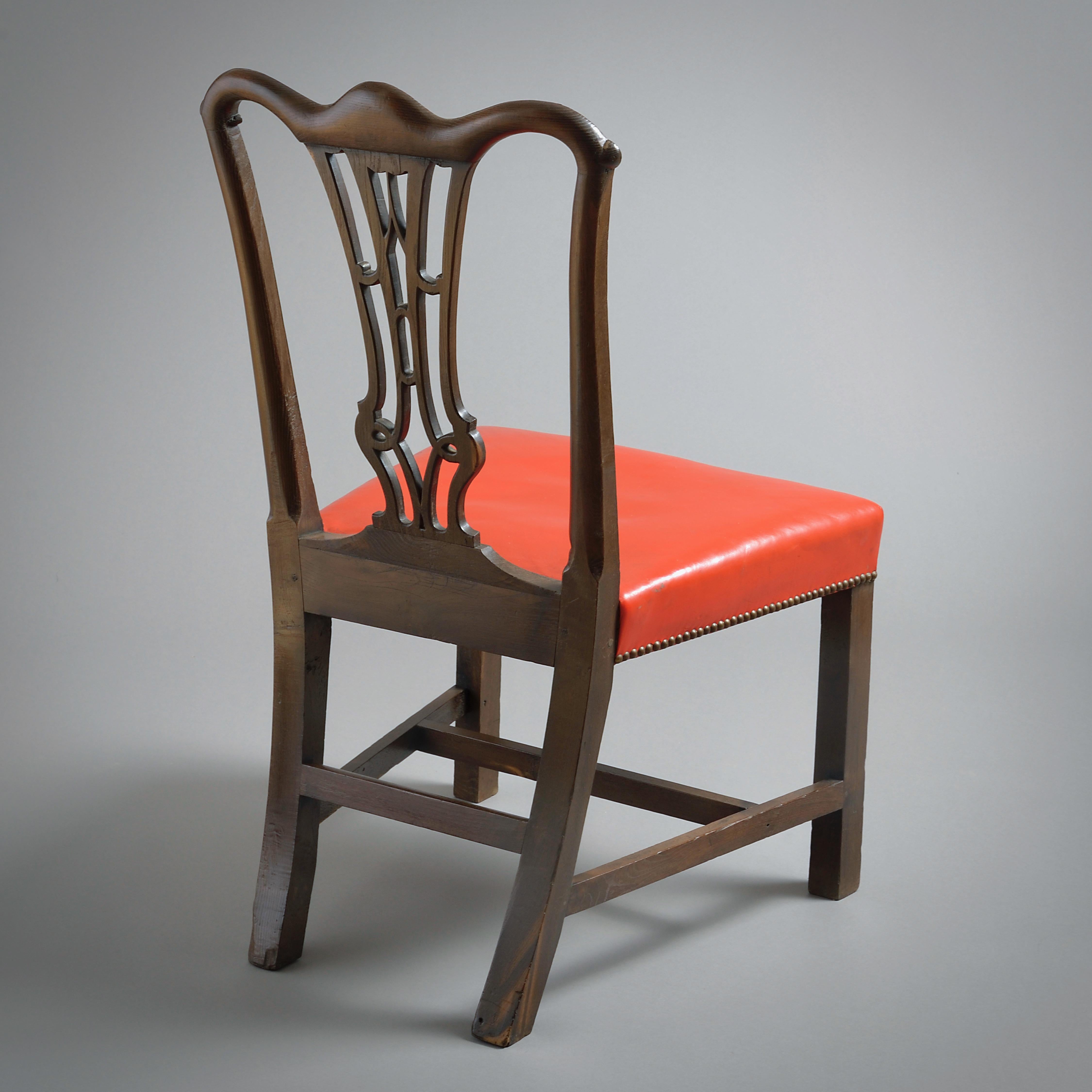 Set Of Four Scottish George III Laburnum Chairs in vendita 2