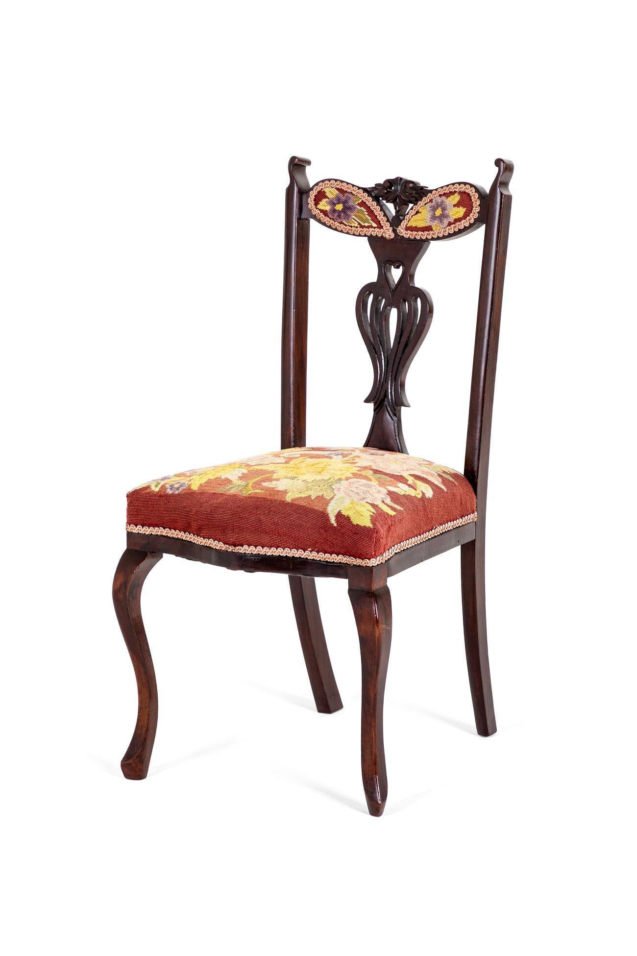 Set of Four Scottish Mahogany Dining Chairs In condizioni buone in vendita a Faversham, GB